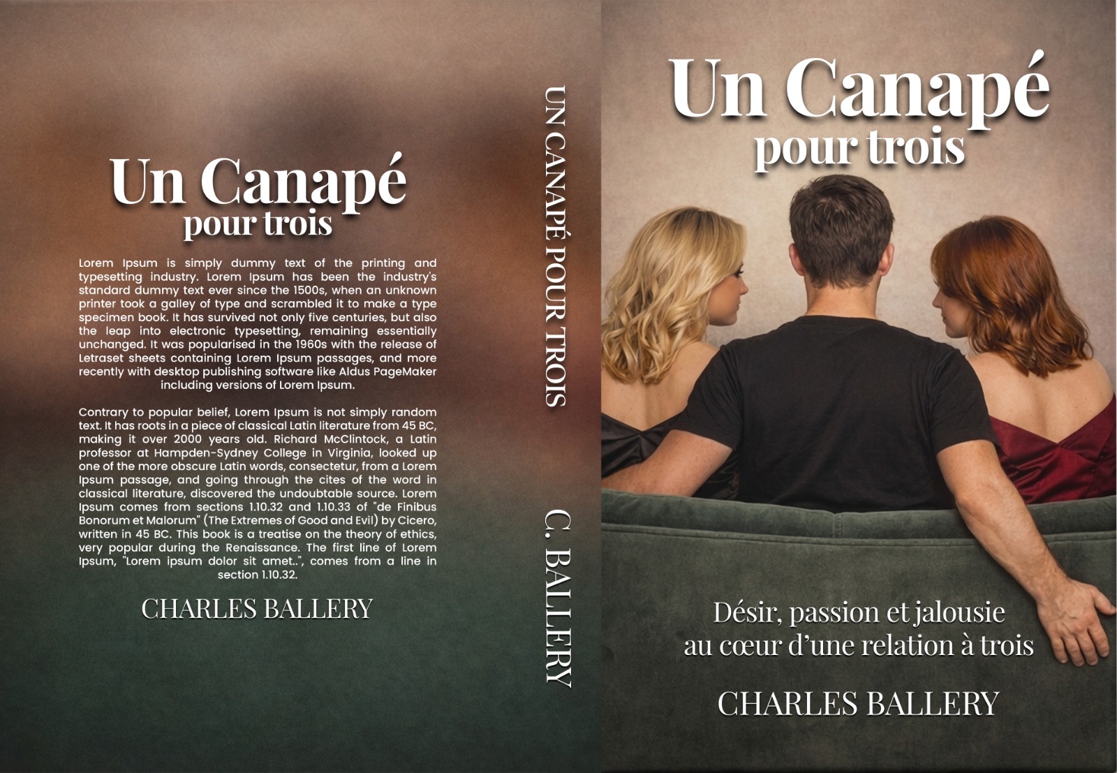 Un Canapé pour trois upcoming book cover