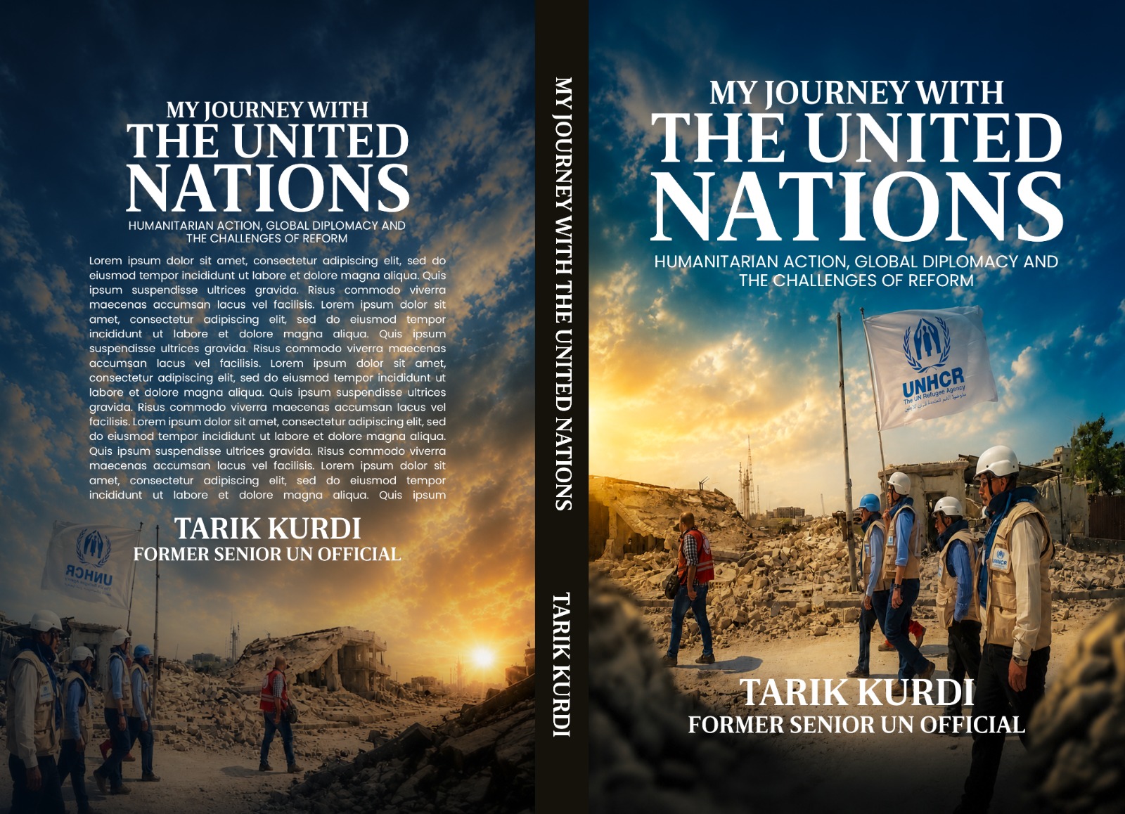 My Journey with The United Nations upcoming book cover
